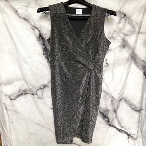 Sparkly Charcoal Sleeveless Dress